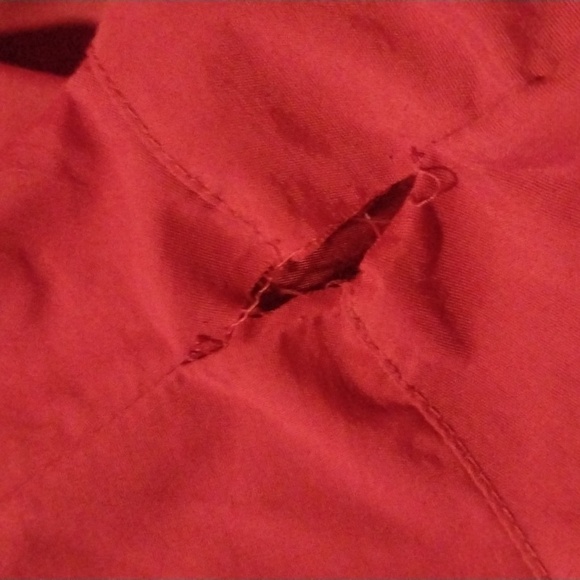 Flawed Eddie Bauer Red Jacket L/XL - Picture 9 of 12